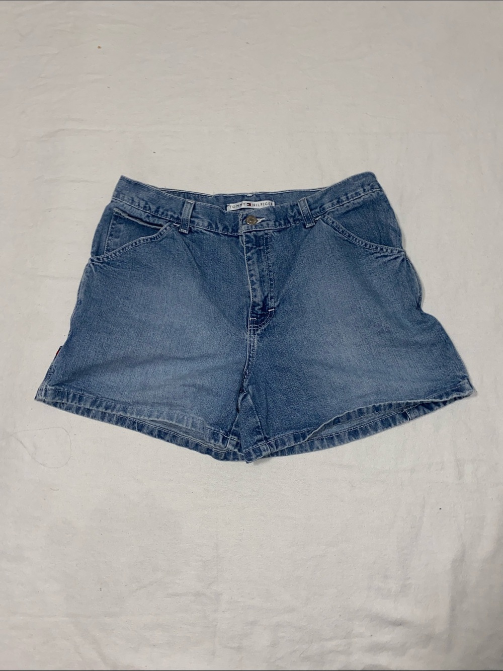 Tommy Hilfiger Medium Blue Denim Women's Shorts